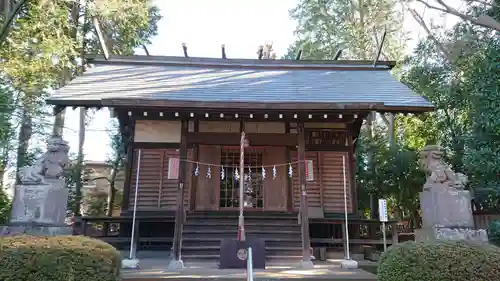 西町神明社の本殿・本堂
