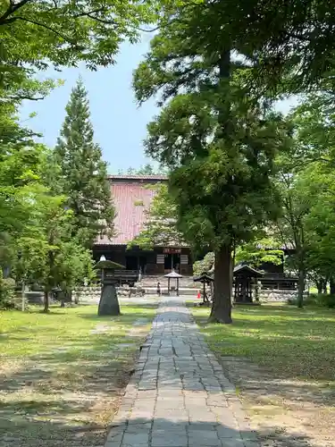 出羽国分寺薬師堂の周辺