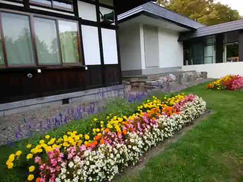 北海道護國神社の庭園