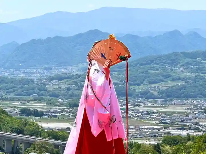 稲倉棚田社の神楽