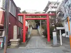 大綱金刀比羅神社の鳥居