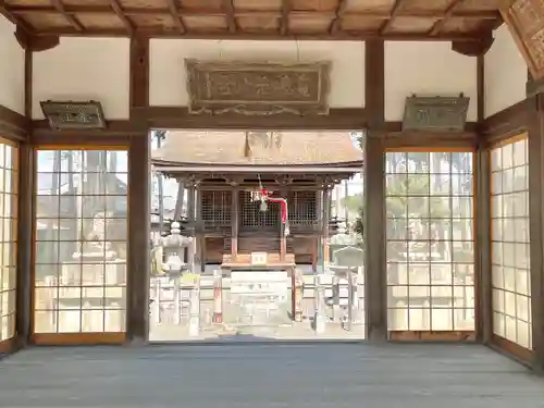高木神社の本殿・本堂