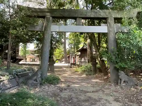 葛西神社の鳥居