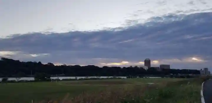 小岩田天祖神社の景色