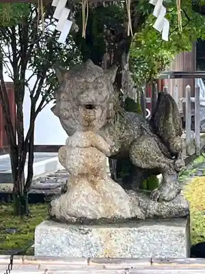 手向山八幡宮の狛犬