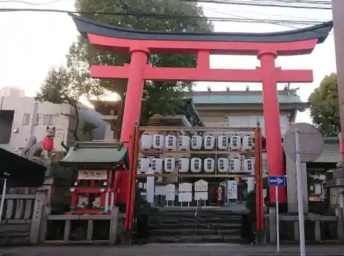 京濱伏見稲荷神社の鳥居