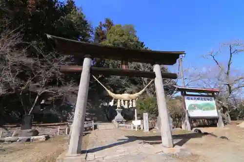 田村神社の鳥居