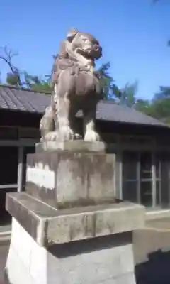 群馬県護国神社の狛犬