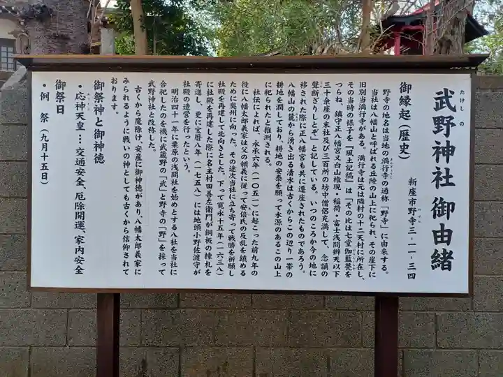 武野神社(埼玉県)