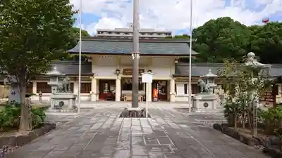 愛知縣護國神社の本殿・本堂