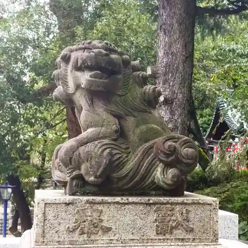 五條天神社の狛犬