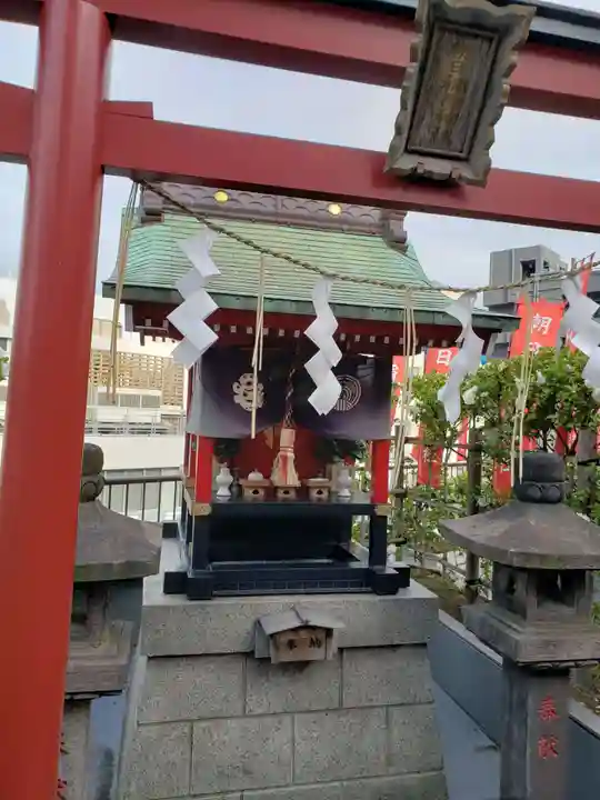 朝日稲荷神社の本殿・本堂