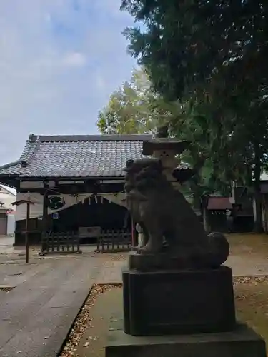 中村八幡神社の狛犬