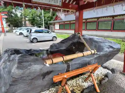北海道護國神社の手水舎