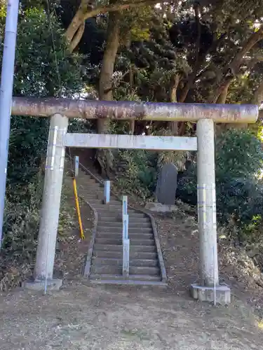 浅間神社の鳥居