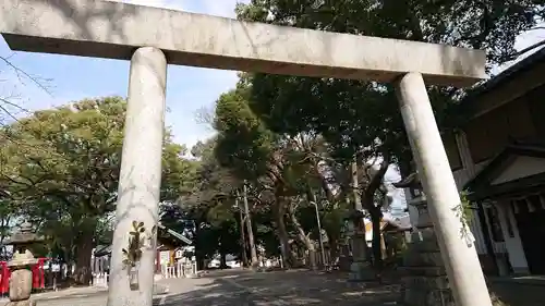 熊野三社の鳥居