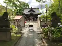 溝口神社の本殿・本堂