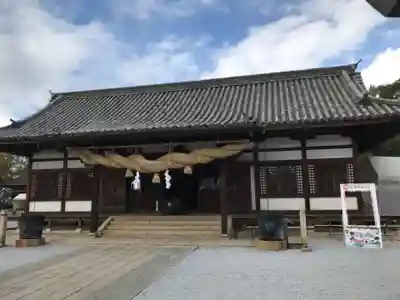 阿智神社の本殿・本堂