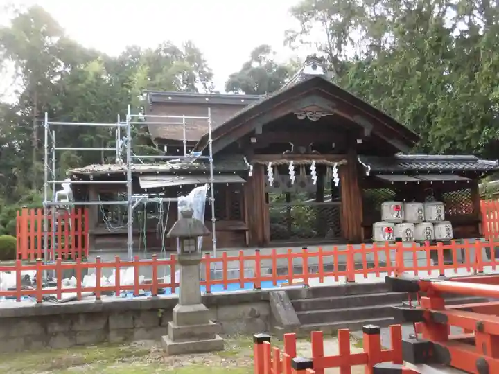 建勲神社の本殿・本堂
