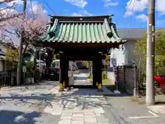 妙隆寺の山門