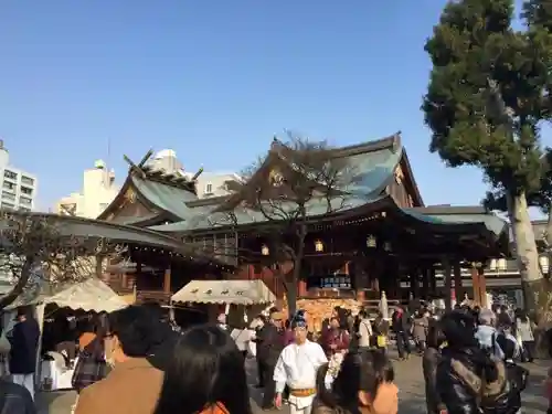 湯島天満宮の自然