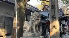 御幸森天神宮の狛犬