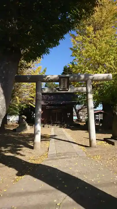 羽黒神社の鳥居