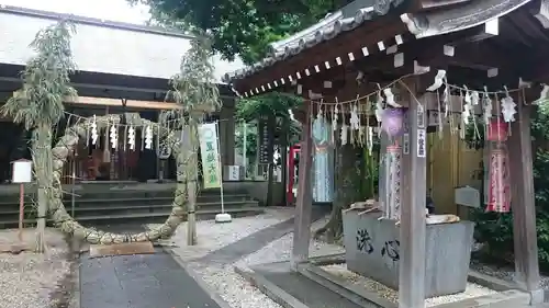 蛇窪神社の手水舎