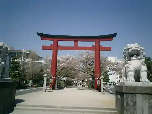 鶴岡八幡宮の鳥居