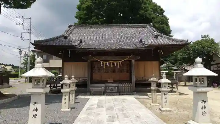 石井神社の本殿・本堂