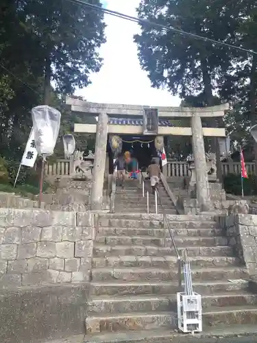 熊野神社の鳥居