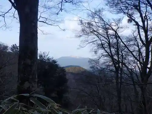 葛木神社の景色