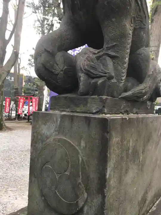 蛇窪神社の狛犬