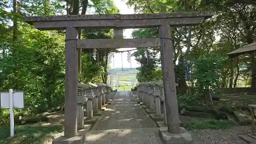 塚崎神明社の鳥居