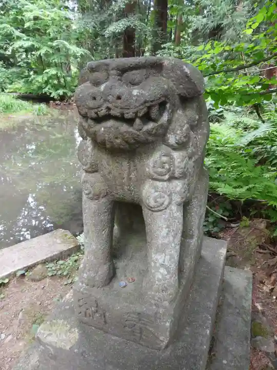 岩木山神社の狛犬