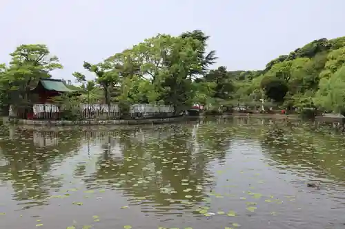 旗上弁財天社の景色