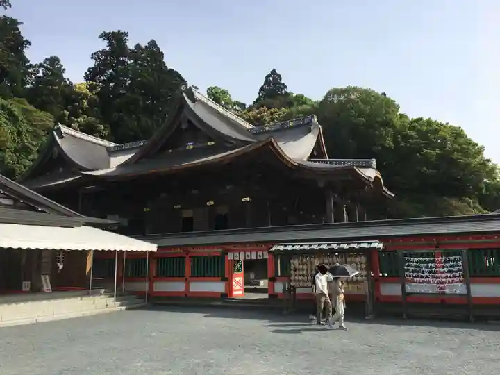 高良大社の本殿・本堂