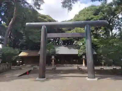 埼玉縣護國神社の鳥居