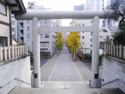 芝大神宮の鳥居