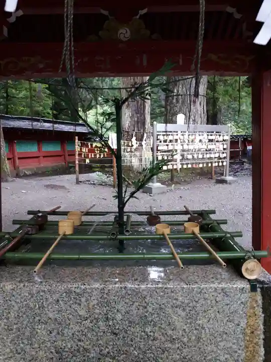 日光二荒山神社の手水舎