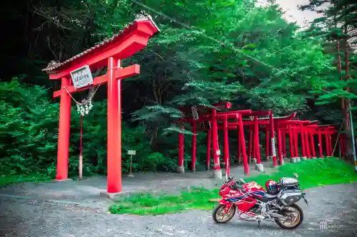 萬蔵稲荷神社の鳥居