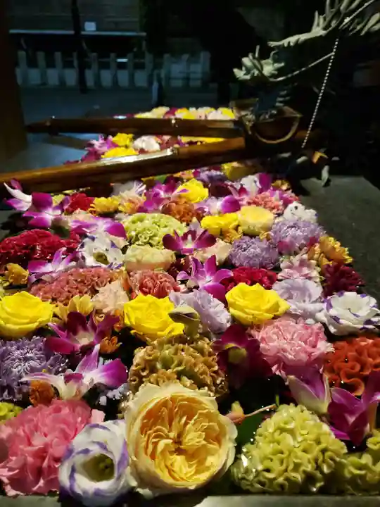 熊野神社の手水舎
