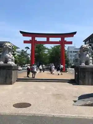 鶴岡八幡宮の鳥居
