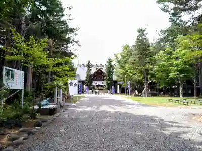 上川神社の本殿・本堂