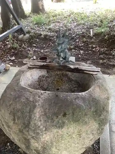 神明社（篠木町）の手水舎