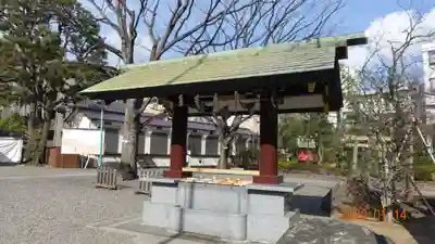 天祖諏訪神社の手水舎
