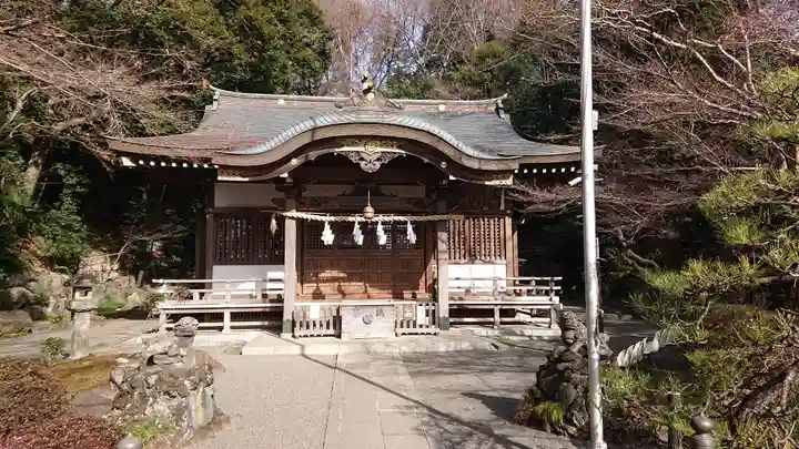 貫井神社の本殿・本堂
