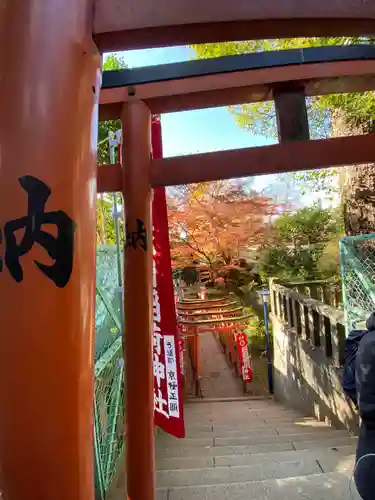 花園稲荷神社の鳥居