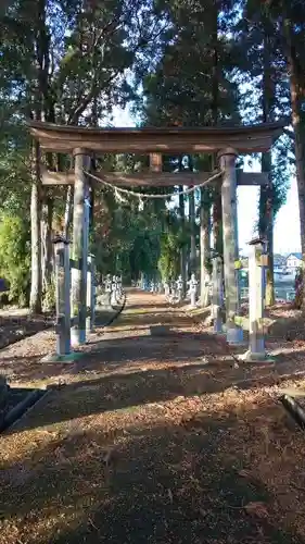 縣主神社の鳥居