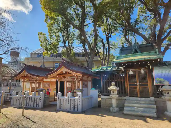 綱敷天満宮の末社・摂社